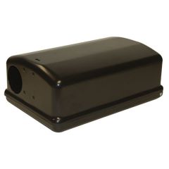 Metalowa stacja deratyzacyjna AF Fortis, czarna, 1 szt.