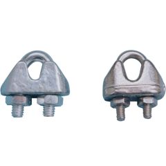 Klamra ze stali galwanizowanej do linki 3 mm, 20 szt.